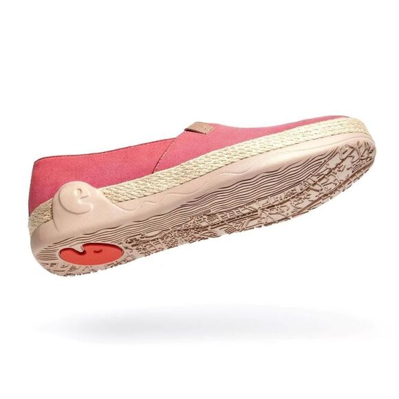 UIN Women's  Knitted Walking Casual Loafer (Marbella Tea Rose)New No Box - Picture 7 of 8